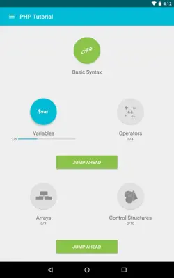 Learn PHP android App screenshot 4