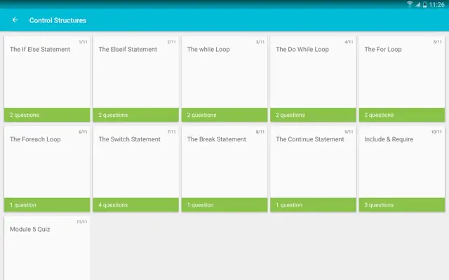 Learn PHP android App screenshot 7