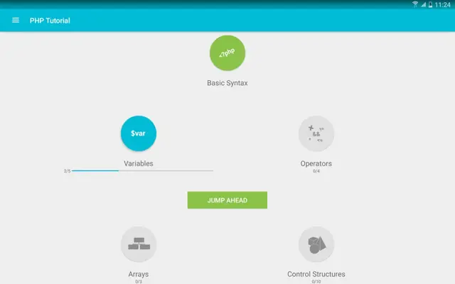 Learn PHP android App screenshot 8